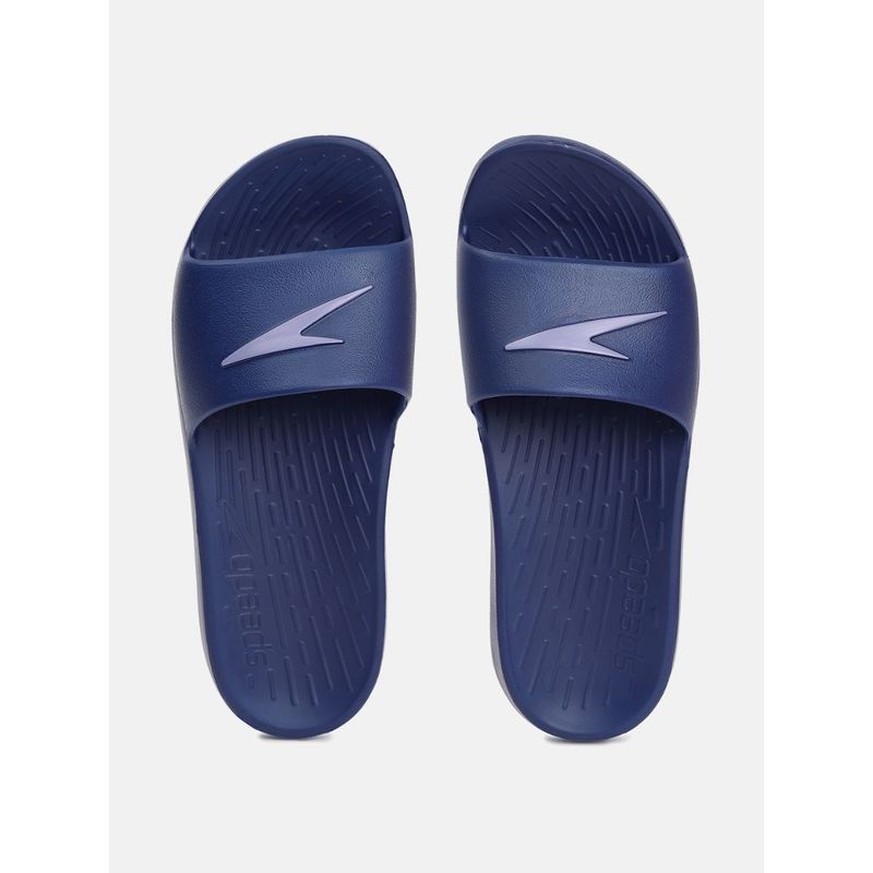 Speedo Women's Single Colour Slides - Ammonite & Miami Lilac (UK 5)