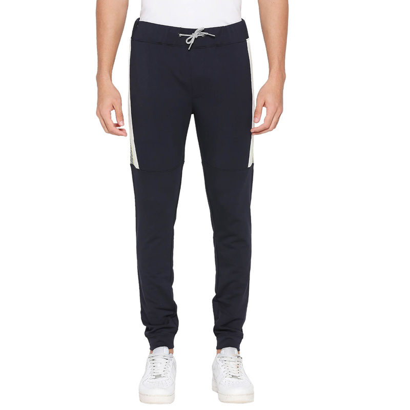 Being Human Men Trackpant Navy Blue (28)