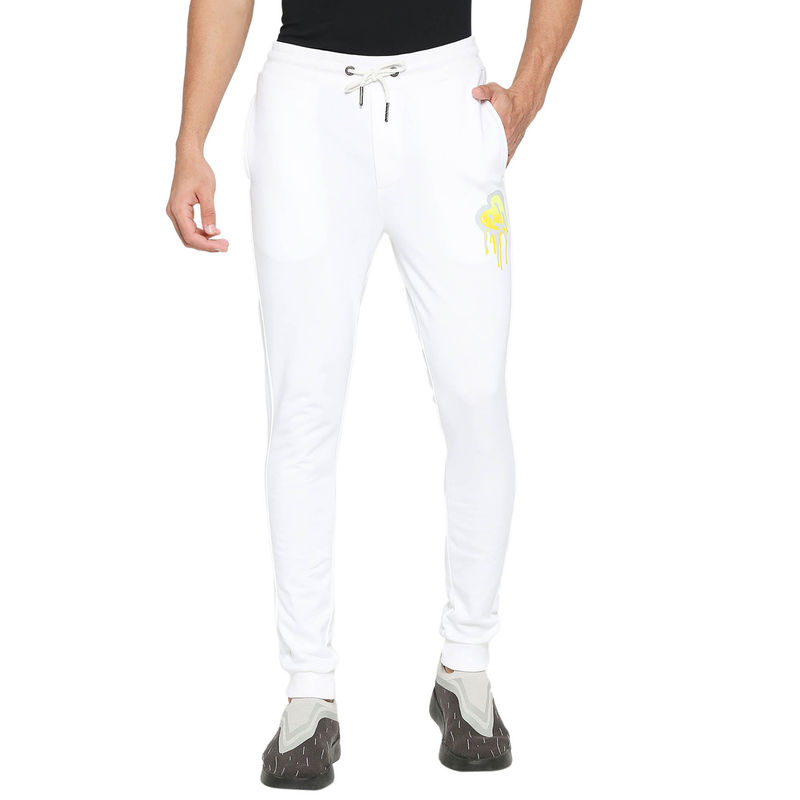 Being Human Men Trackpant White (34)