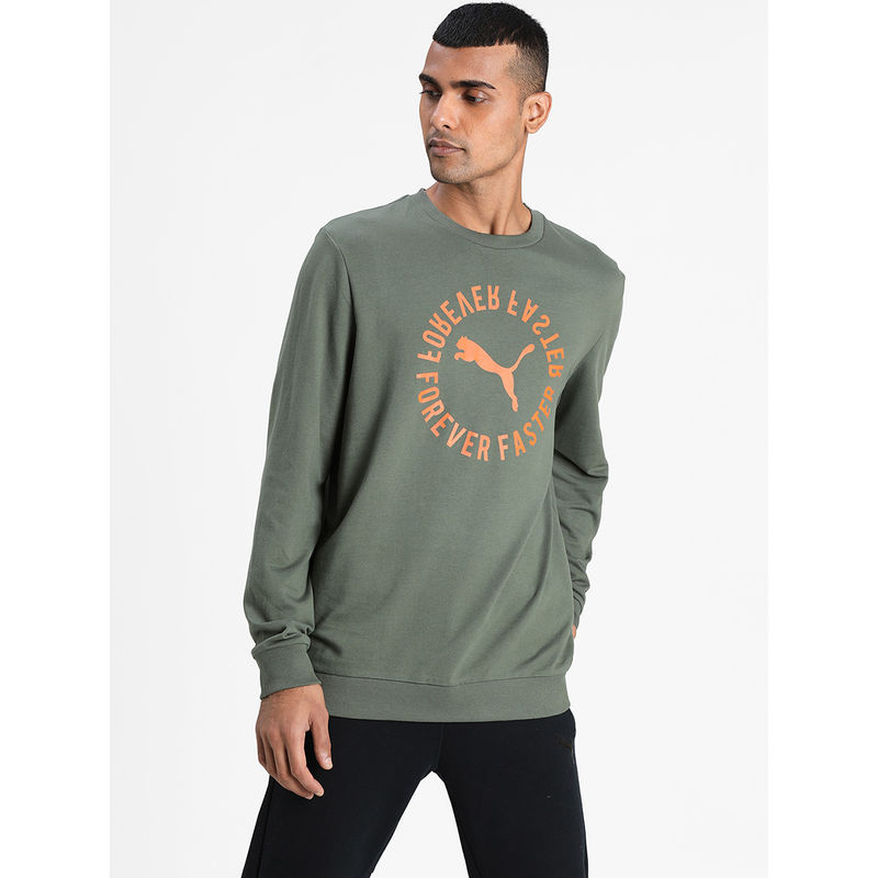 Puma core crew sweatshirt best sale