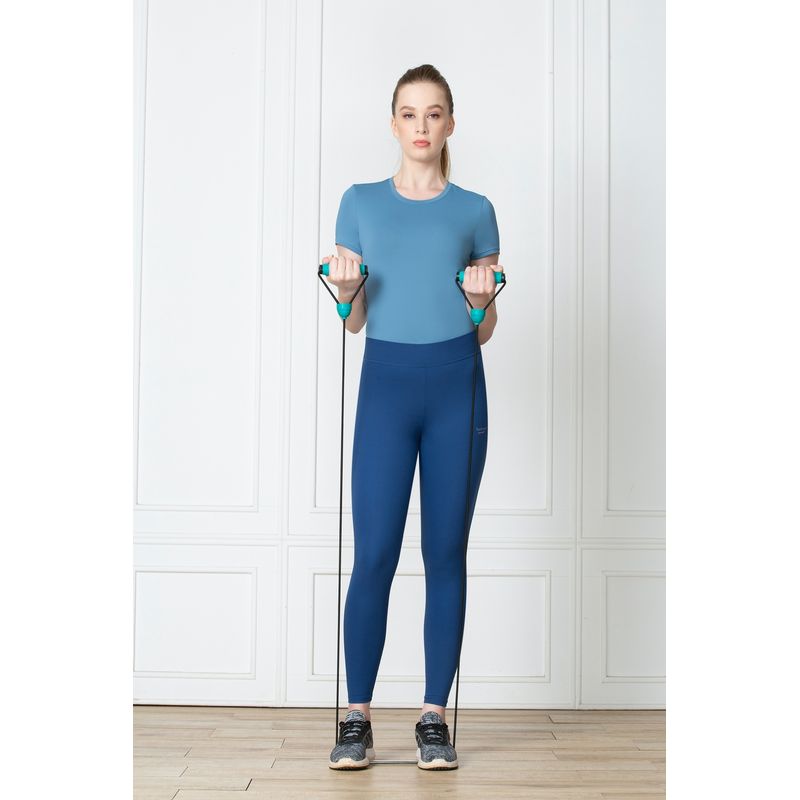 Van Heusen Women Proactive Snug Fit & High Stretch Tights - Ocean Blue (L)