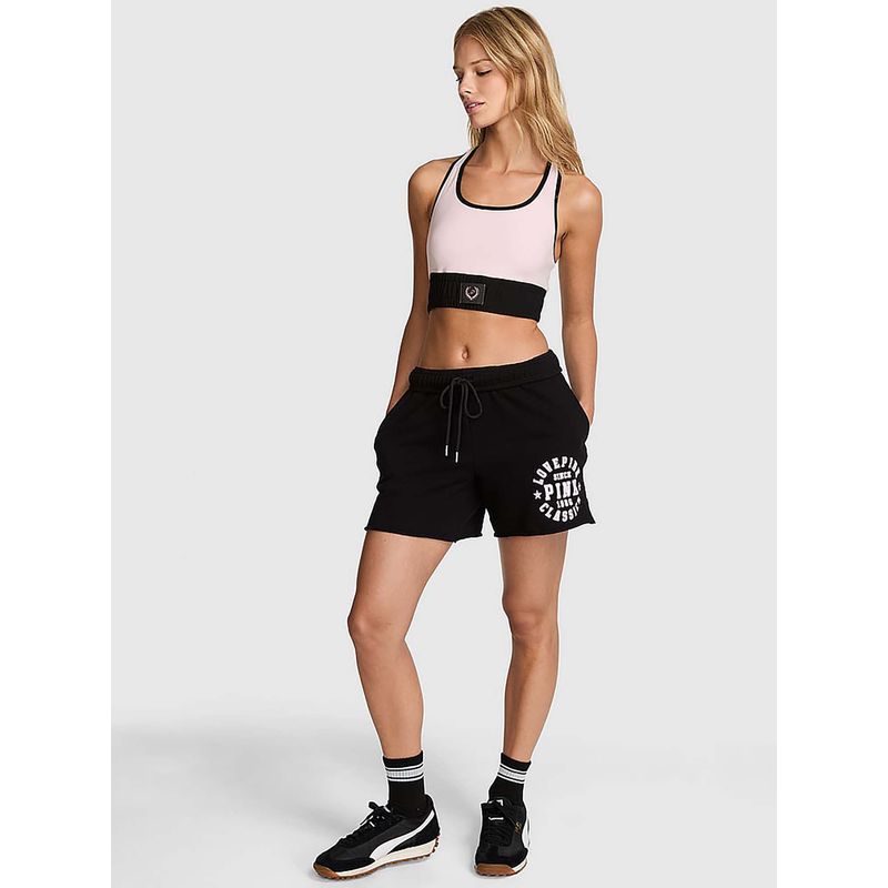 Victoria's Secret PINK Ivy Fleece Campus Shorts (XS)