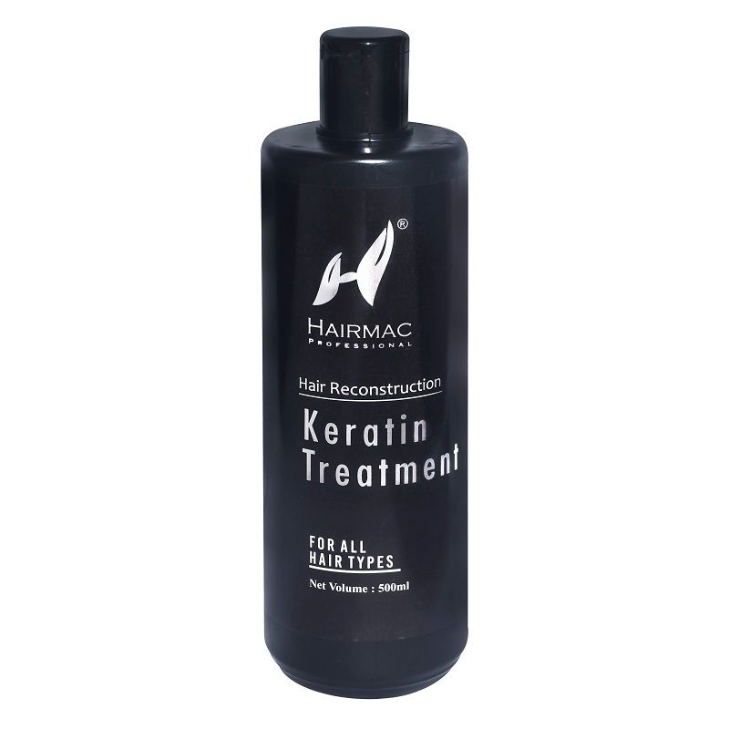 Hairmac Professional Keratin Treatment for all Hair types. 80% straight hair