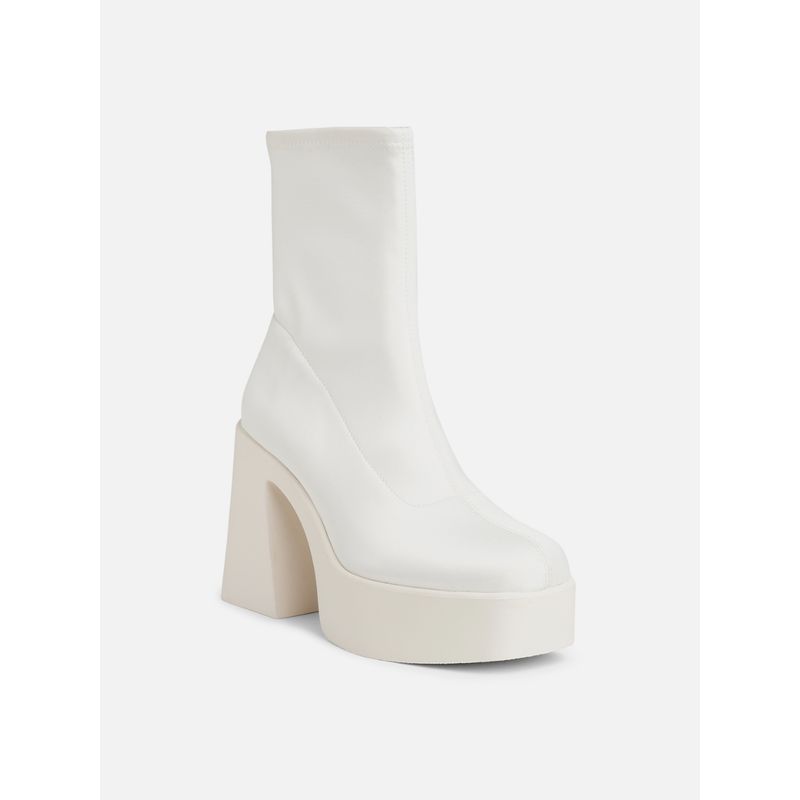 Buy Aldo Boots White Boots For Women Online