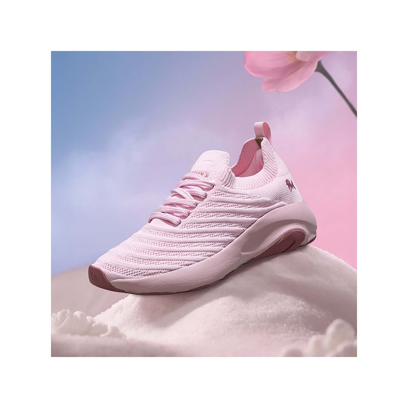 Neeman's Women Pink Begin Walk Glide Sneakers (UK 4)