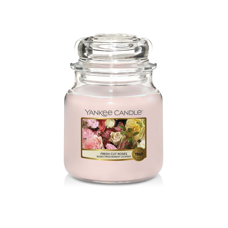 Buy Yankee Candle Original Small Jar Scented Candle Fresh Cut Roses