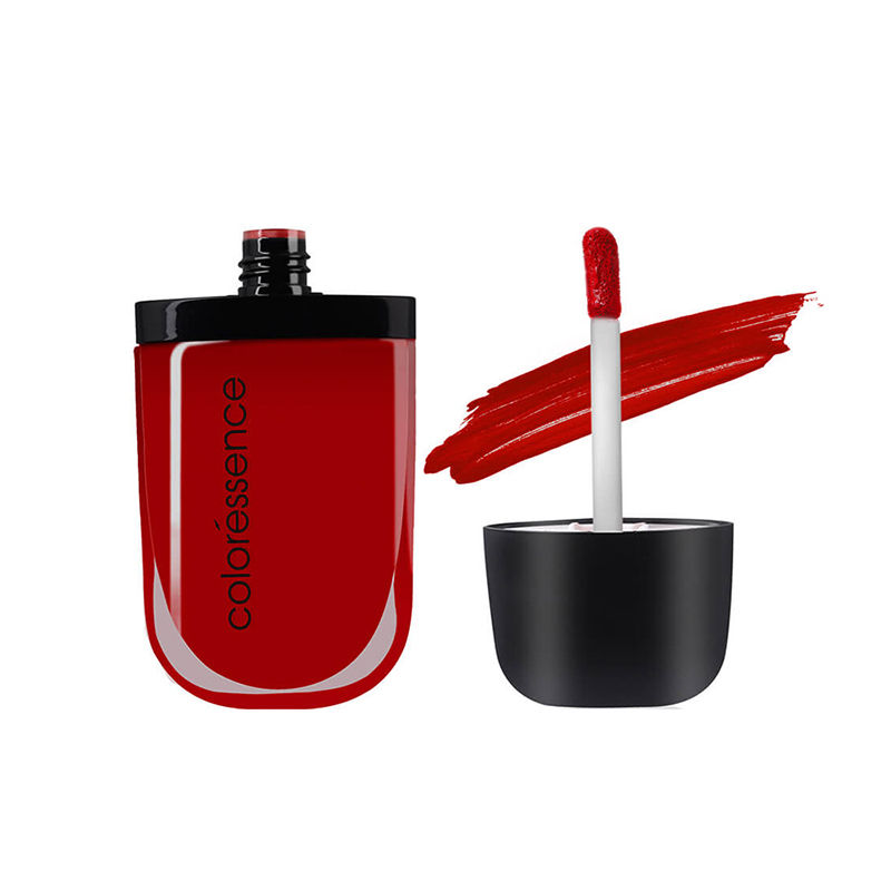 Coloressence Intense Matte Liquid Lip Color Stays Upto 8 Hrs Waterproof Lipstick, Siren Red