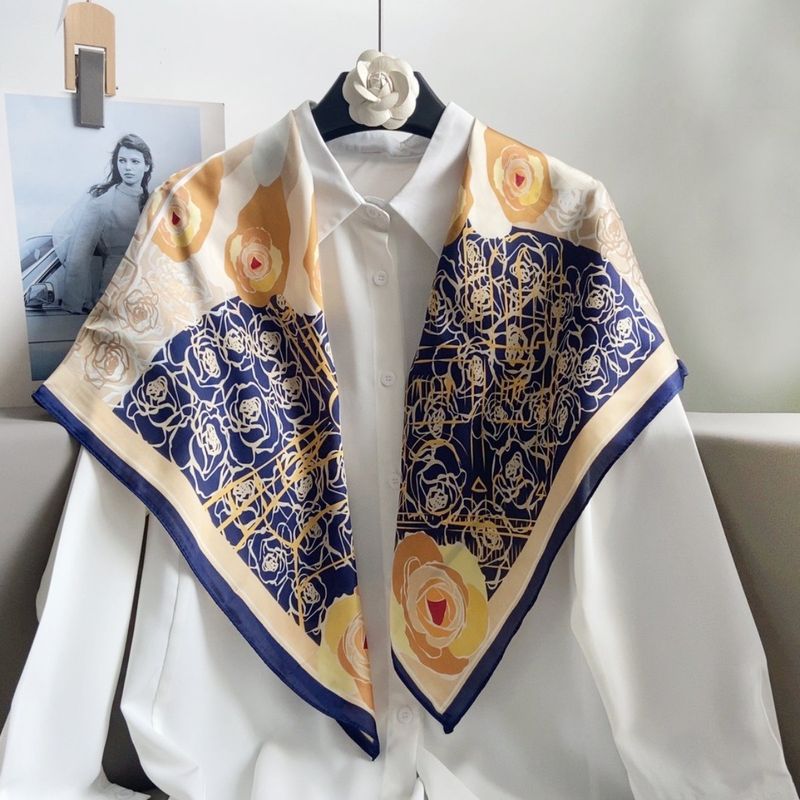 Buy CrossKulture Women Printed Satin Scarf Online