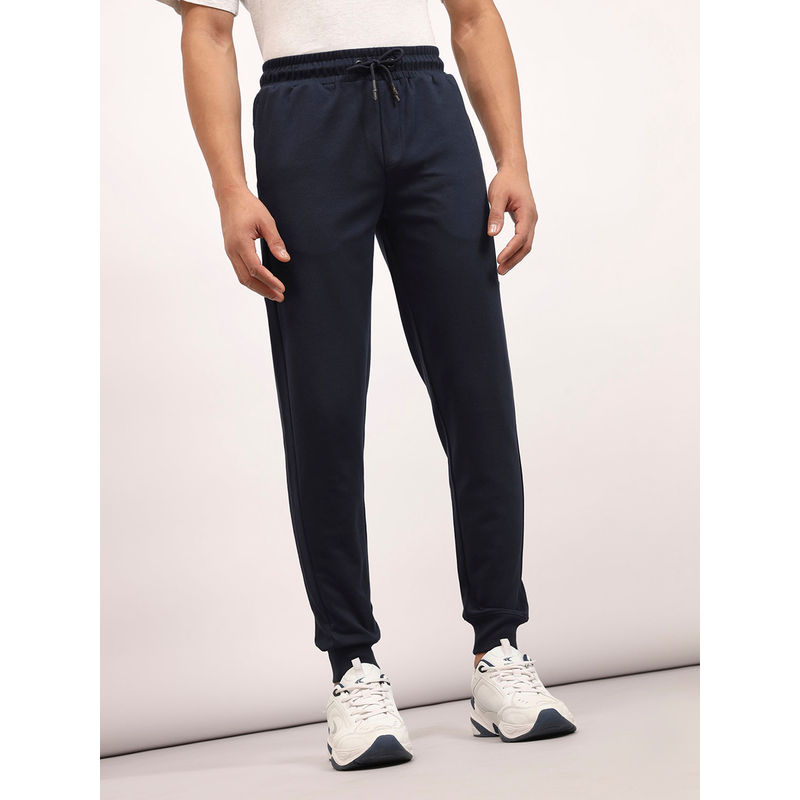 Lee Mens Solid Blue Joggers (M)