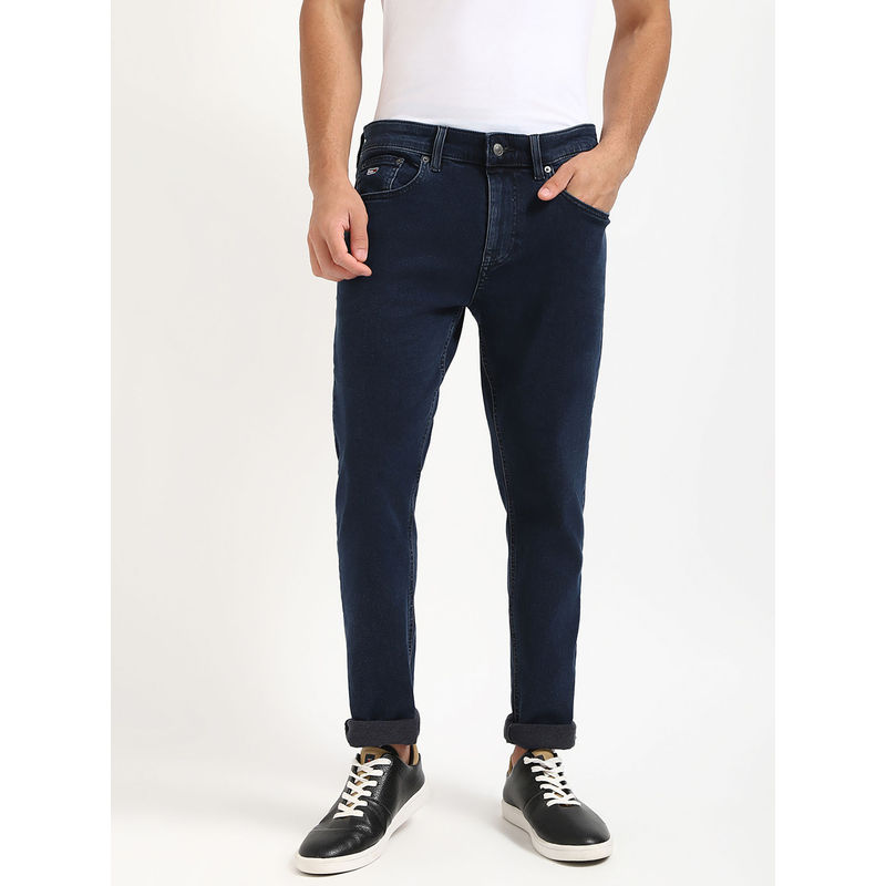 Tommy Hilfiger Men Blue Solid Jeans (30)