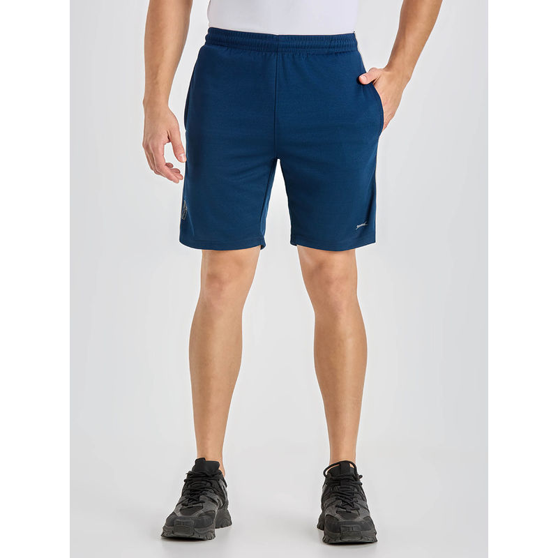 Black Panther Men Blue Acti Fit Shorts (XL)