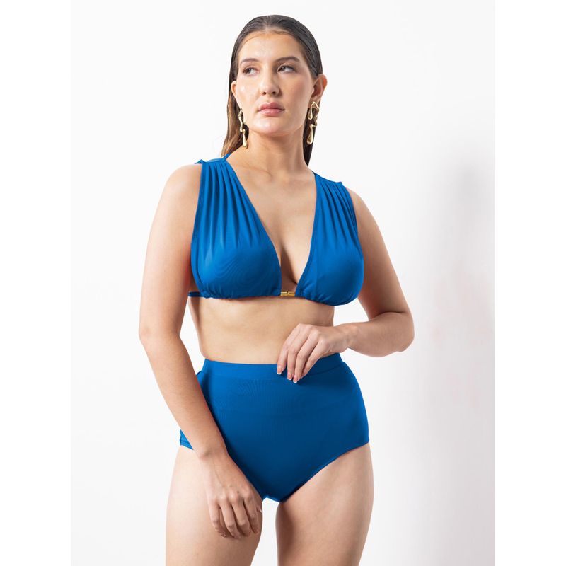 Erotissch Erotissch V-Neck High-Waist Bikini Set (S)