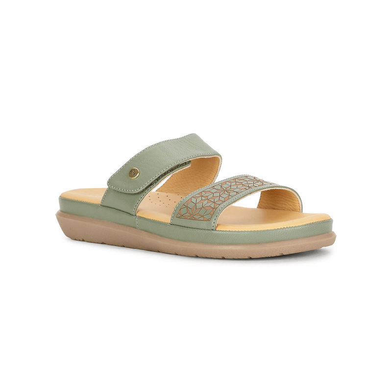 Scholl Women Casual Platform- Green (UK 6)