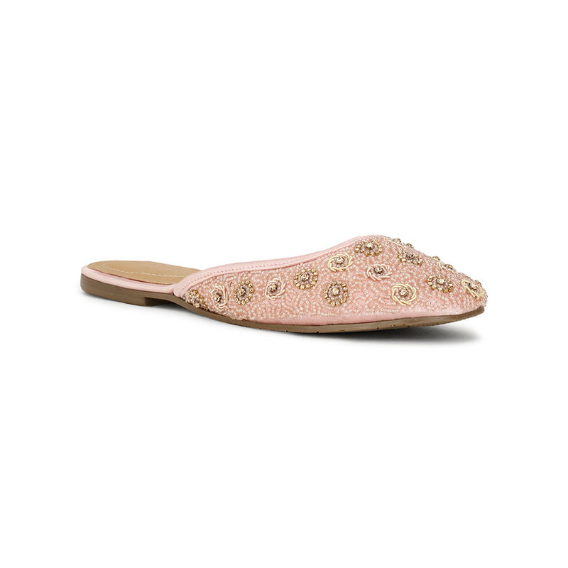 Marie Claire Women Slip-On Mules- Pink (UK 3)