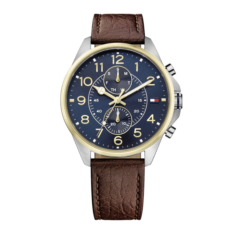Buy Tommy Hilfiger TH1791365 Silver Dial Analog Watch For Men Online