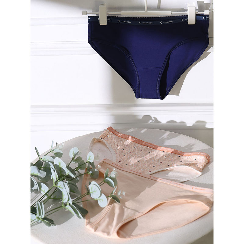 Vero Moda Intimates Midi Briefs (Pack of 3) (S)
