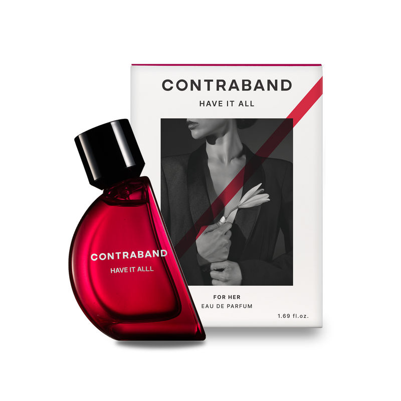 Contraband Have It All Eau De Parfum Floral Gourmand Fragrance Lily Vanilla Musk Perfume
