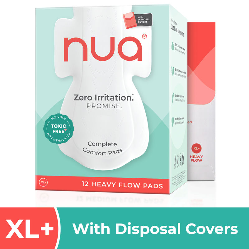 Nua Complete Comfort XL+ Pads (with Disposal covers)