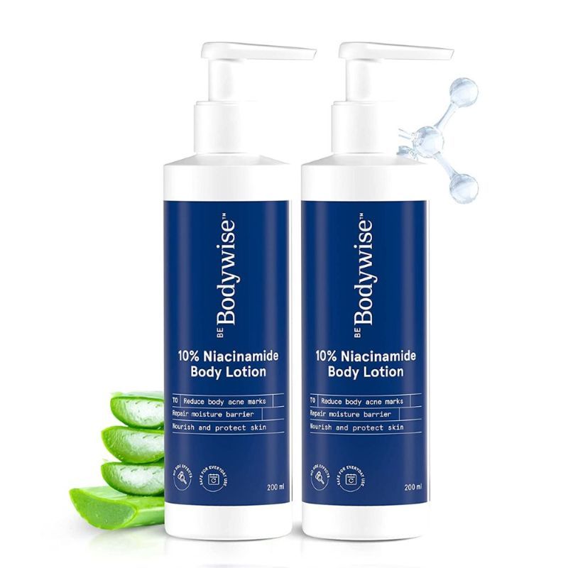 Buy Be Bodywise 10 Niacinamide Body Lotion For Acne Marks Pack Of 2