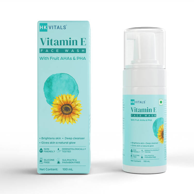 HK VITALS by HealthKart Vitamin E Face Wash, All Skin Types Buy HK