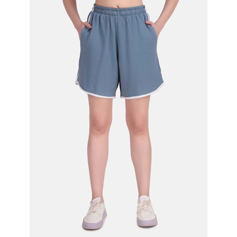Wear Jukebox Drift Shorts Women Blue Stone (S)