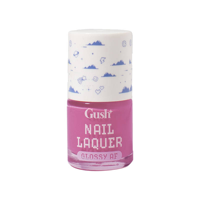 Gush Beauty Nail Lacquer Intense Gloss & Fast Drying Nail Paints - Cotton Candy