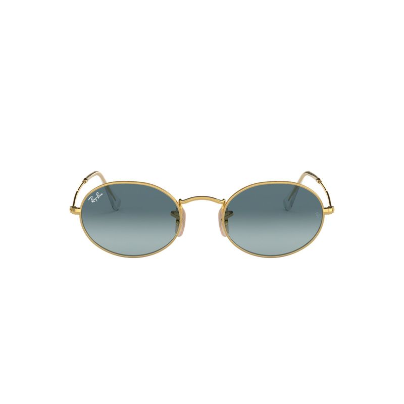 Buy Ray-Ban 0RB3547 Blue Gradient Icons Oval Sunglasses (51 mm) Online