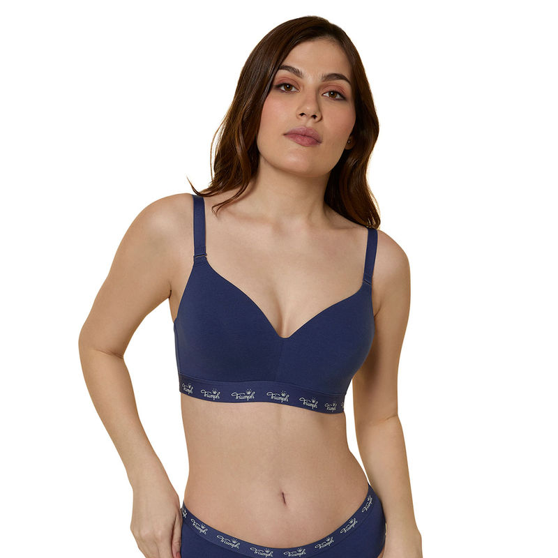 Triumph Cotton Charm Padded Non-Wired Bra (34B)