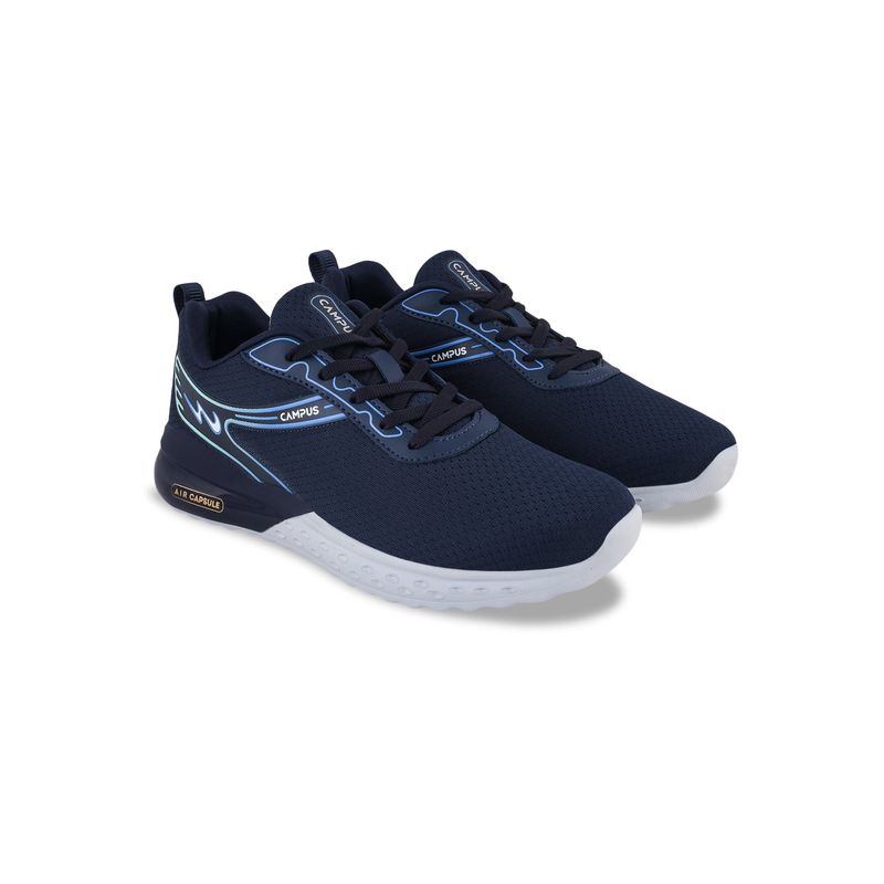 Buy Campus Atlantis Navy Blue Men Running Shoes Online