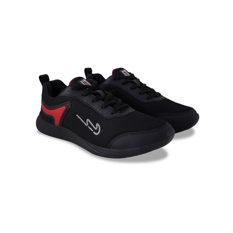 Campus CATO Black Men Running Shoes (UK 9)