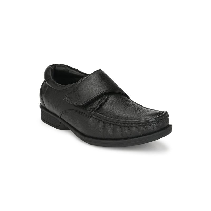 Delize Intkoot Black Saddles Genuine Leather Formal Shoes (UK 10)
