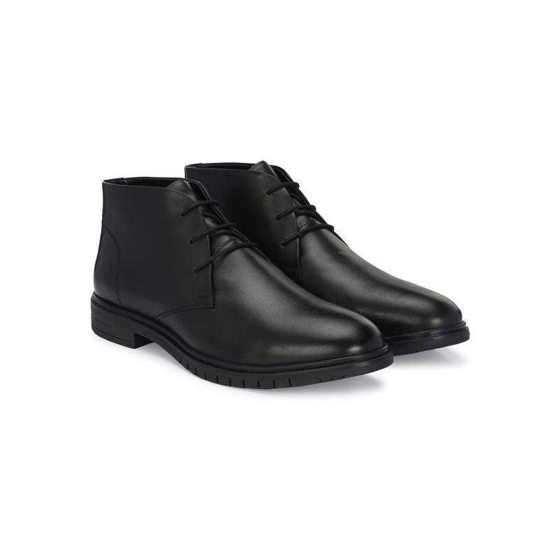 Delize Leather - Mens Leather Derby Ankle Boots (UK 10)