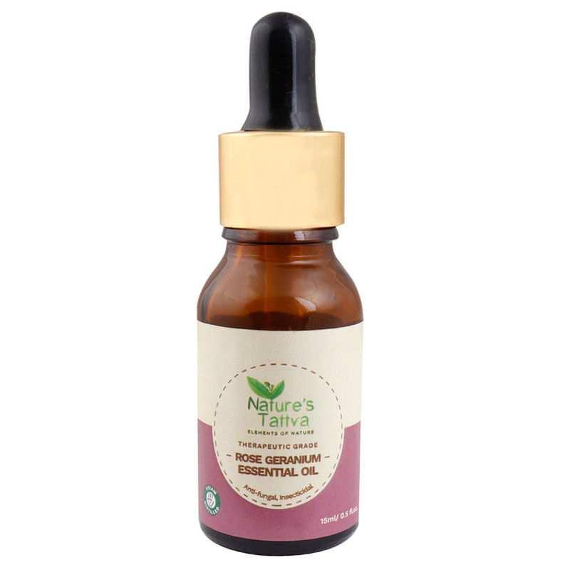 Nature S Tattva Therapeutic Grade Rose Geranium Essential Oil Buy Nature S Tattva Therapeutic Grade Rose Geranium Essential Oil Online At Best Price In India Nykaa
