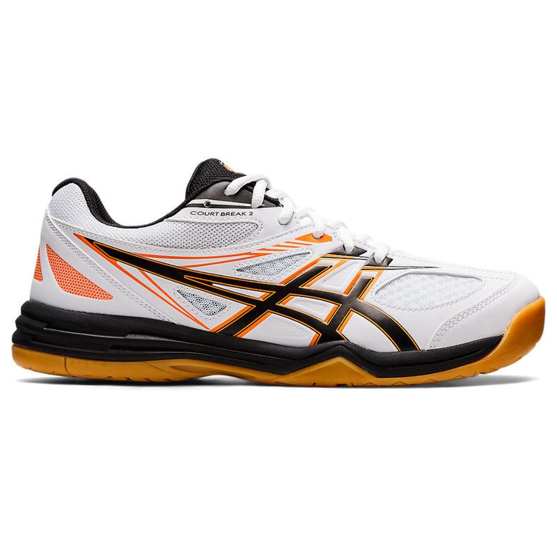 Buy ASICS COURT BREAK 2 White Unisex Indoor Sports Shoes Online