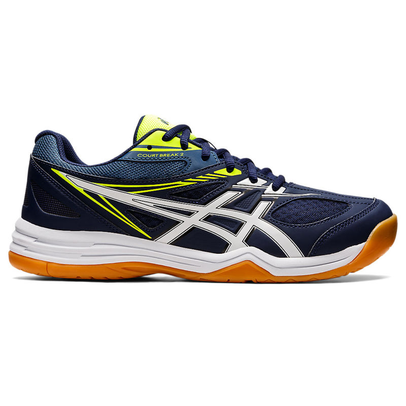 Buy ASICS COURT BREAK 2 Navy Blue Unisex Indoor Sports Shoes Online