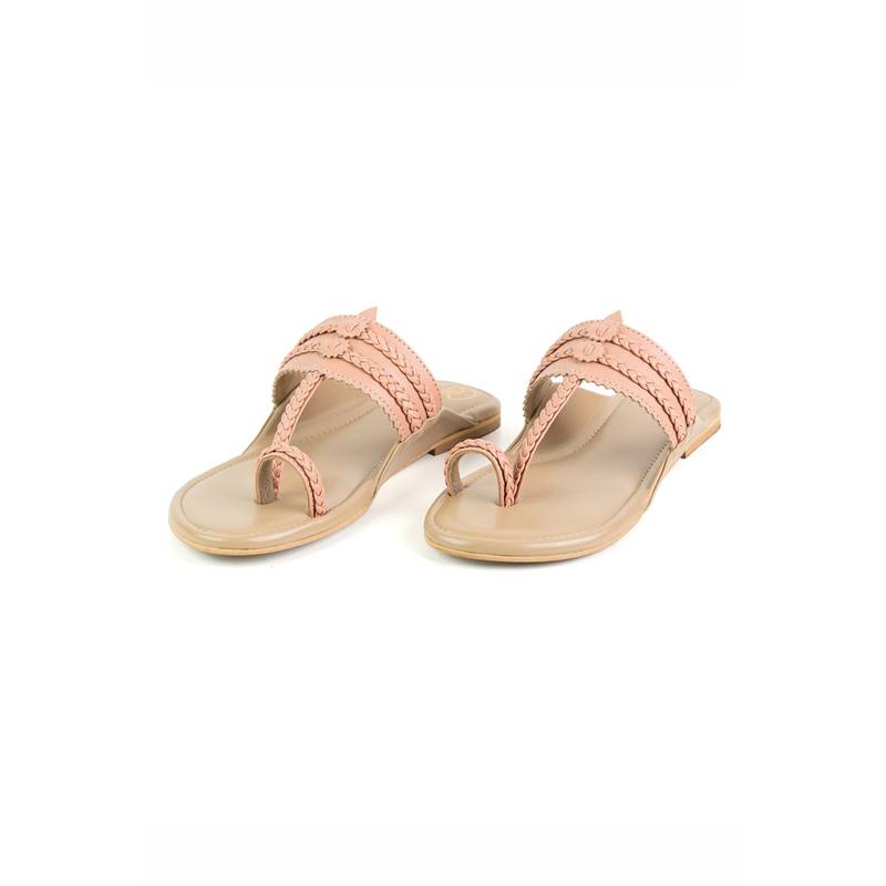 PREET KAUR Women Pink Flats (EURO 36)