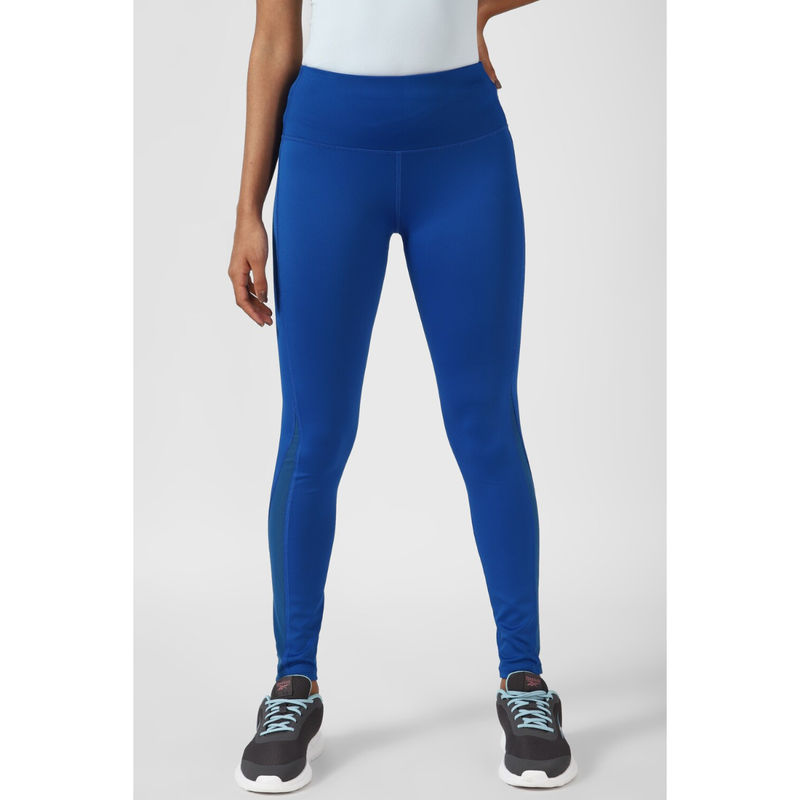 Reebok Women ID Train Mesh Tights Blue (XS)