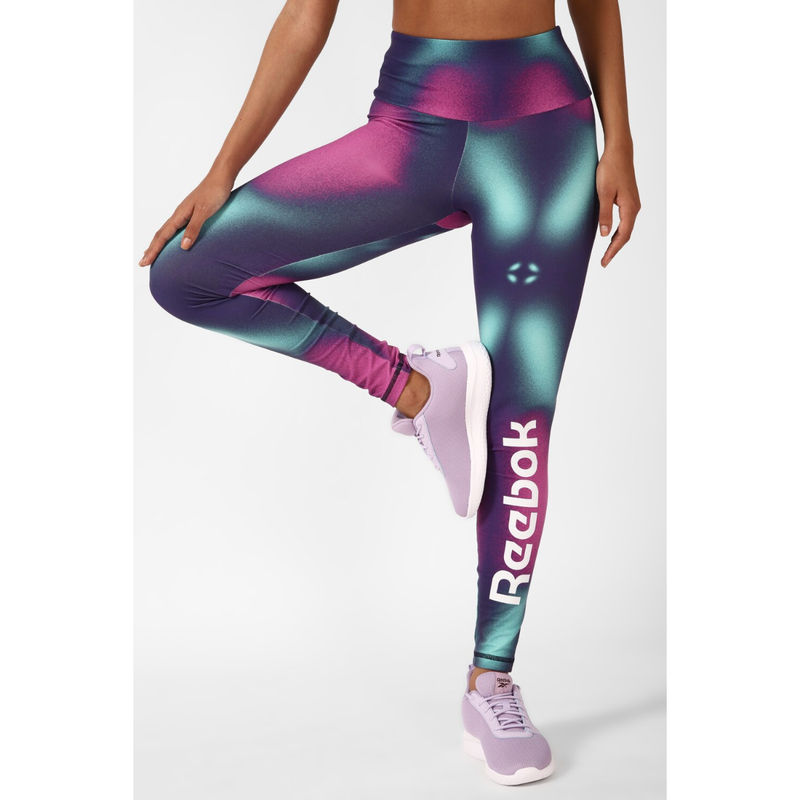 Reebok Women TR Tights Multi-Color (XS)