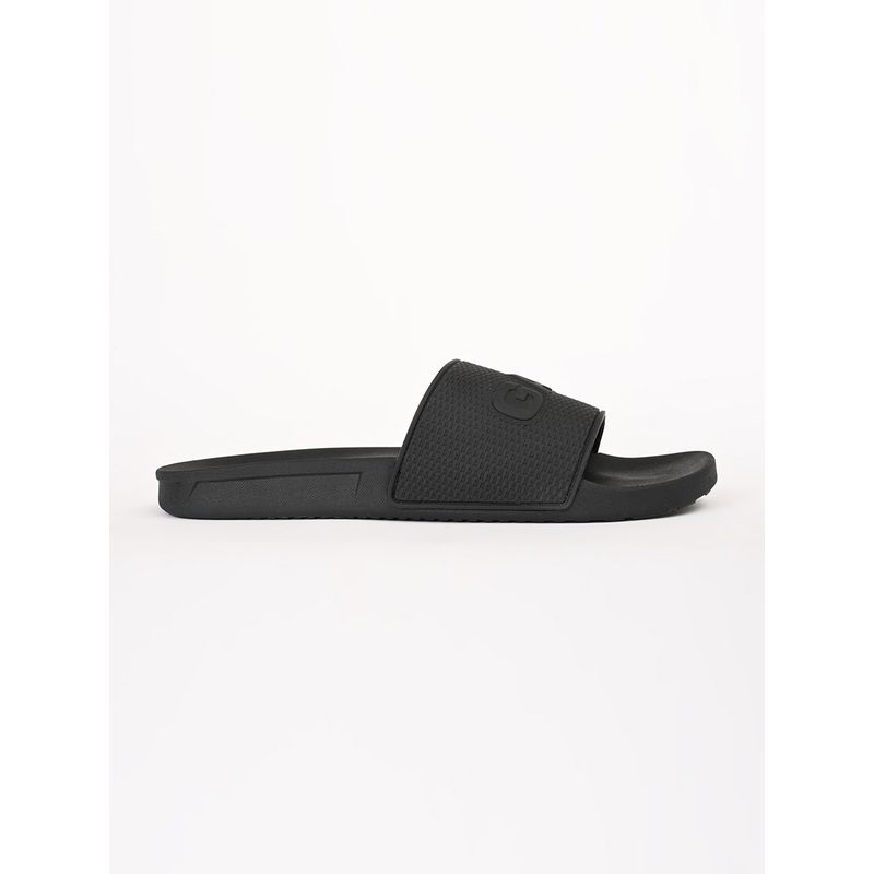 GAS Men Luxeedge Black Sliders (EURO 43)