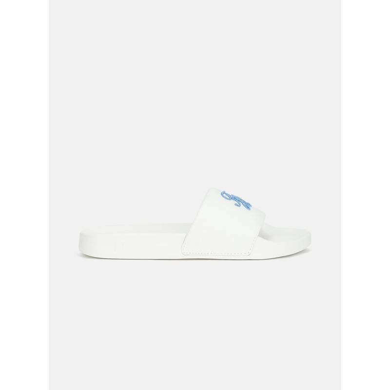 Tommy Hilfiger Women White Sliders (EURO 36)