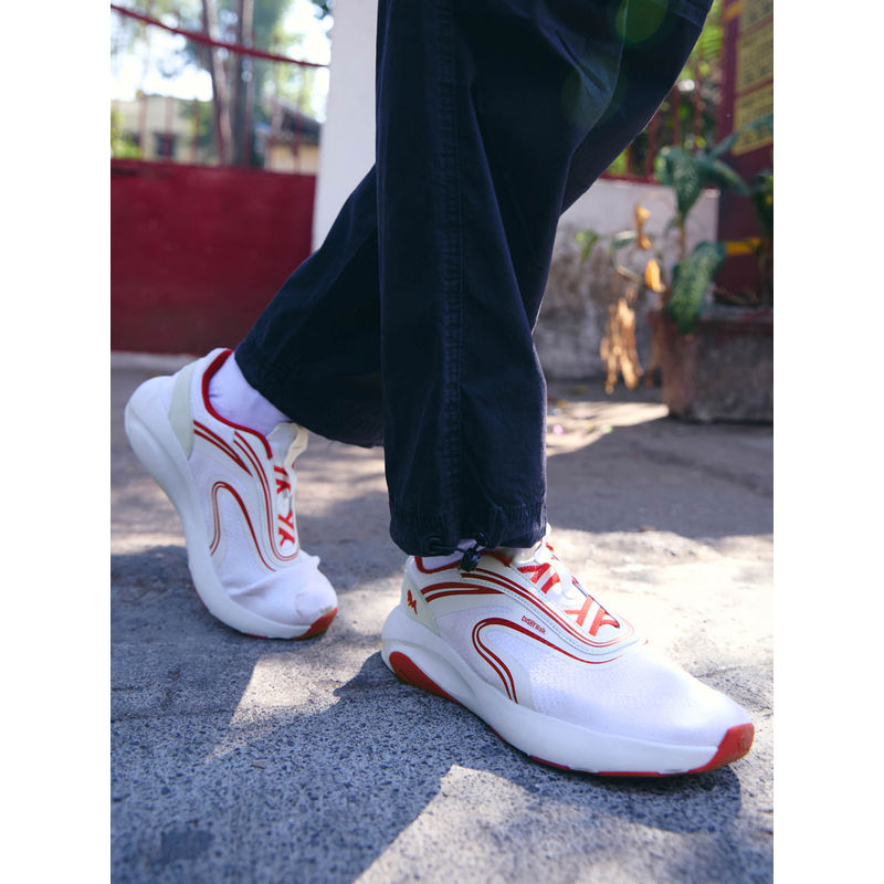 Neeman's Begin Walk - Unwind White and Red (UK 10)