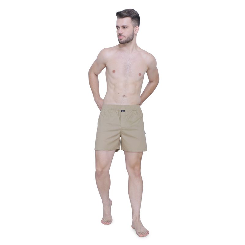RENZ Super Combed Cotton Carbon Finish Solid Boxers (XL)