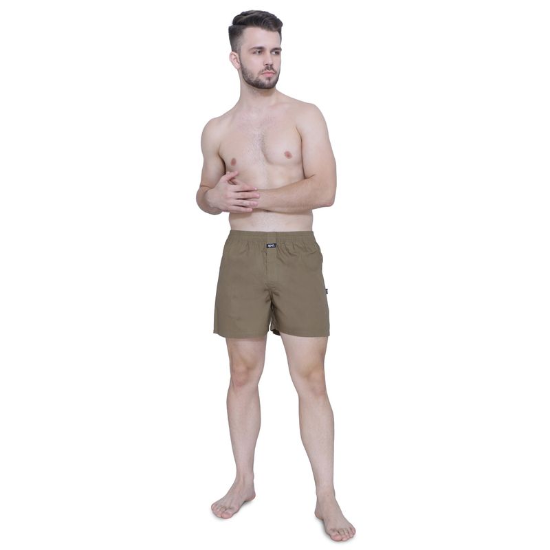 RENZ Super Combed Cotton Carbon Finish Solid Boxers (2XL)