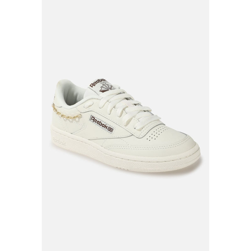 Reebok Women Club C 85 W Casual Cream Sneakers (UK 4)