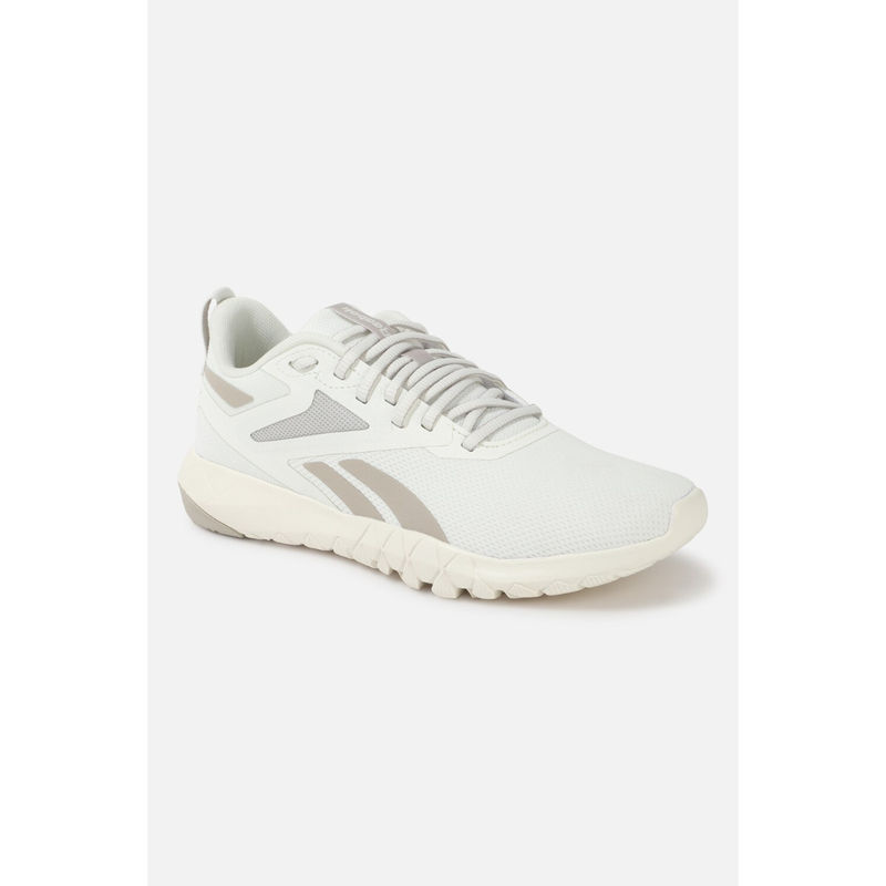 Reebok Women Flexagon Force 4 Training Shoes White & Grey (UK 4)