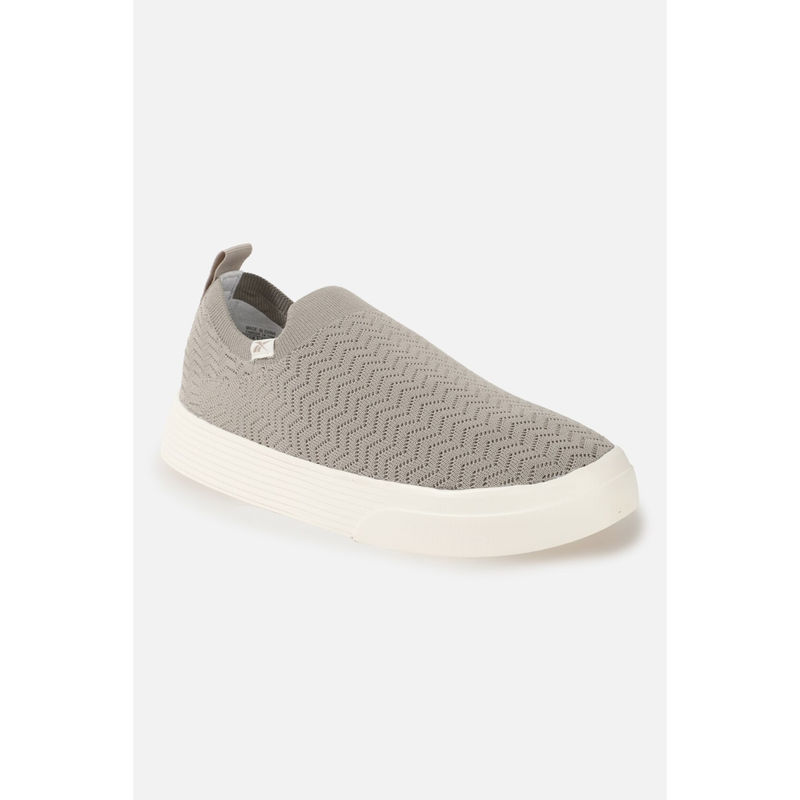 Reebok Women Onlux Slip On Walking Shoes Grey (UK 4)