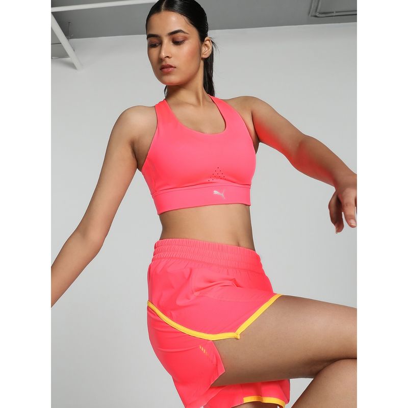 Puma Rebreathe Run Womens Pink Sports Bra (XS)