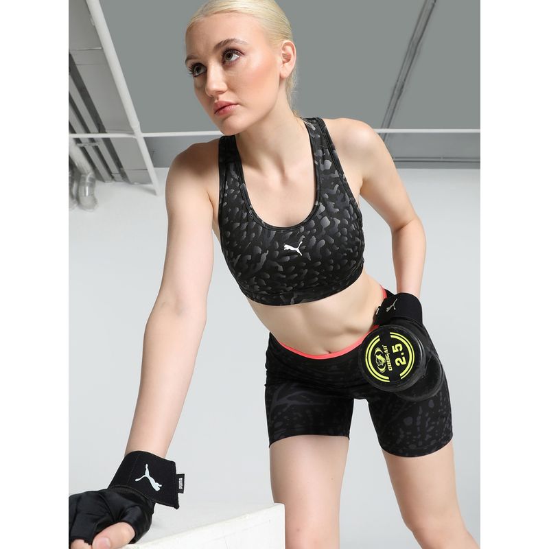 Puma 4Keeps - P Womens Black Sports Bra (XL)