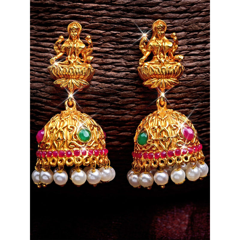 Pure By Nat Esther Chaini Earrings - Gold main image 1