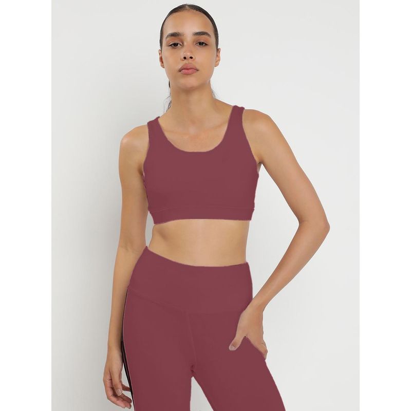 Wear Jukebox Synergy Sports Bra for Girls and Women Pink (S)